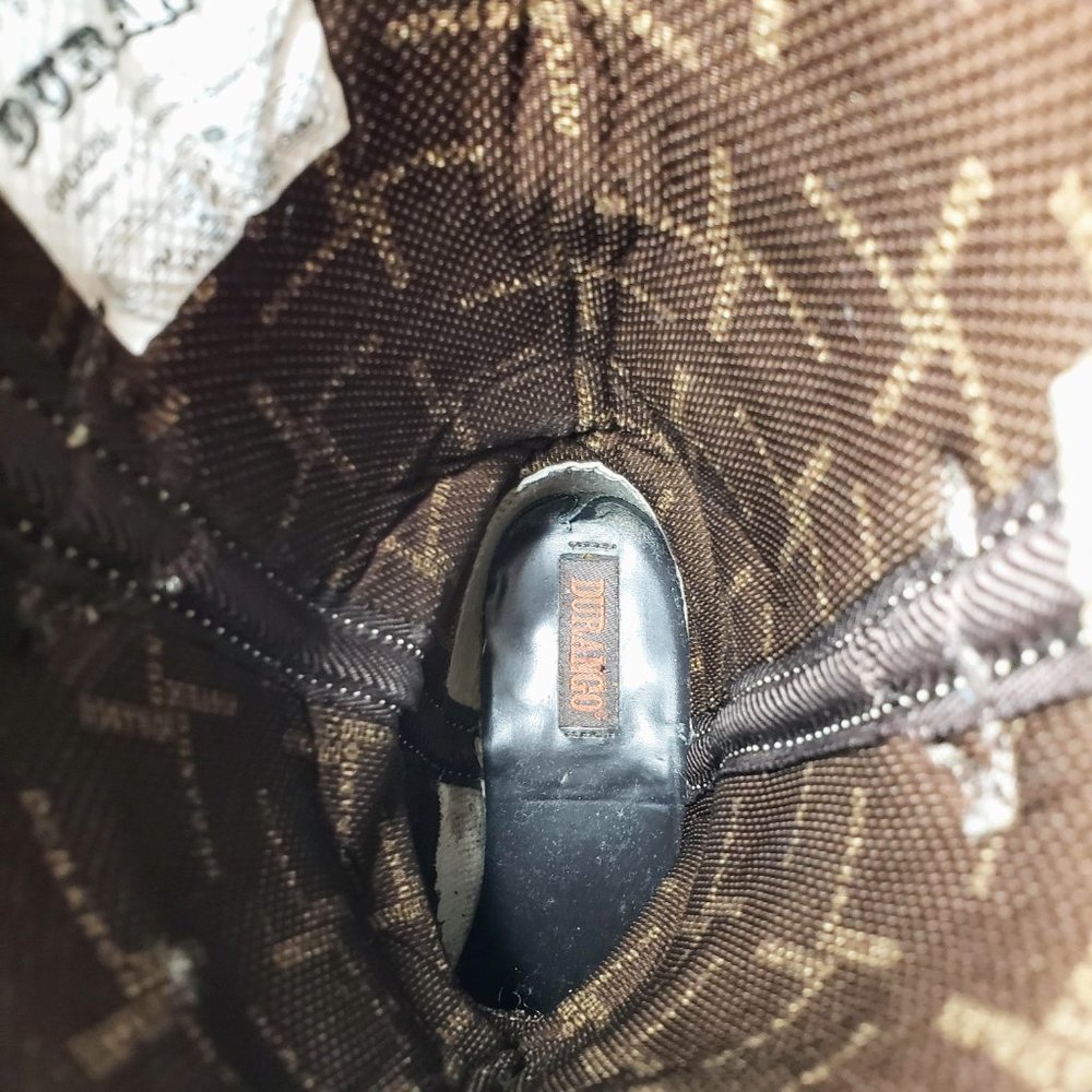 Durango Stitched Pattern Western Pointed Toe Boot… - image 7